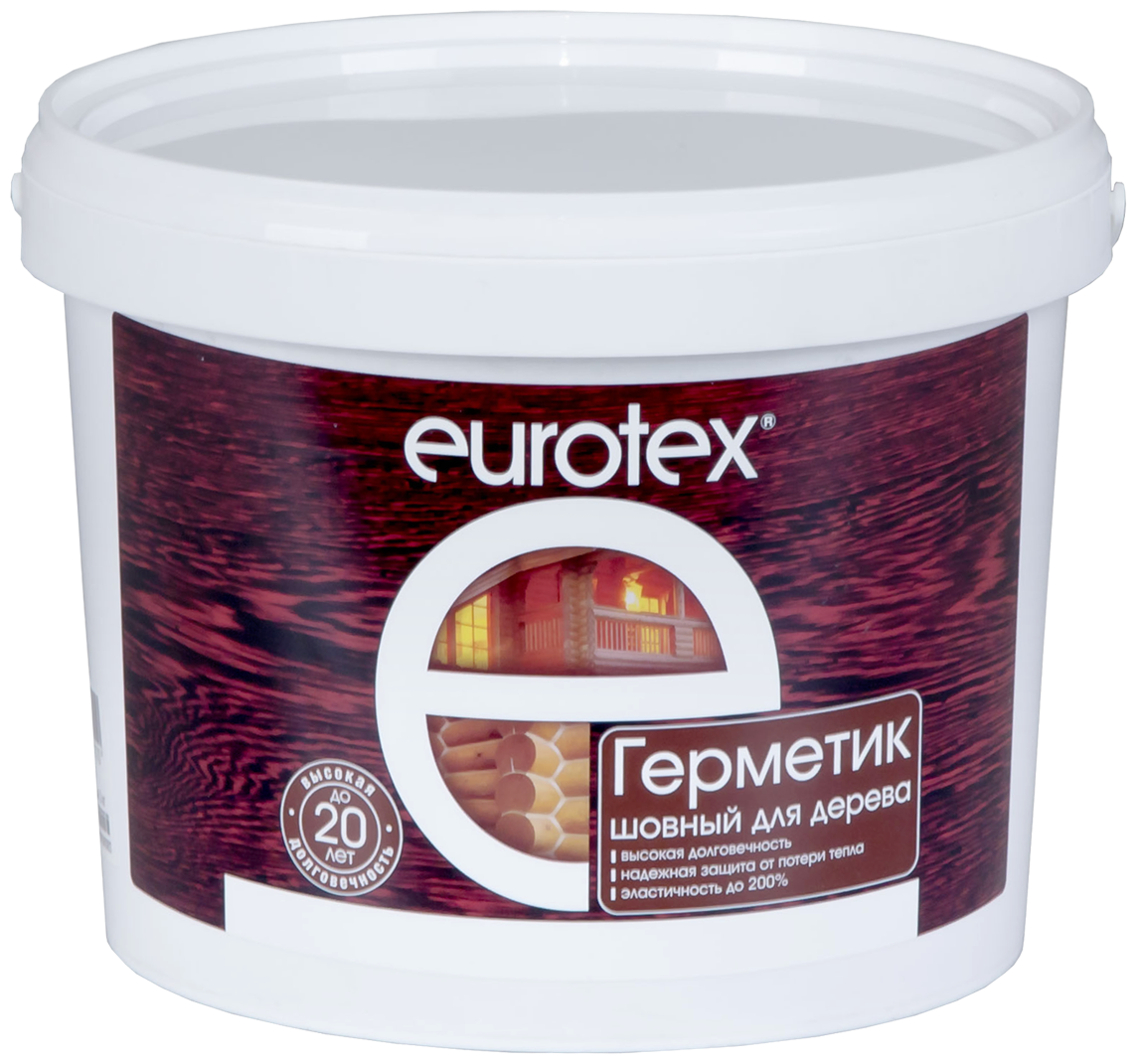 Герметик шовный для дерева EUROTEX (белый / 3кг.)