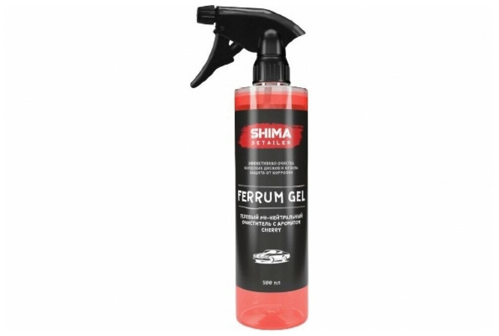 Гелевый pH-нейтральный очиститель SHIMA DETAILER FERRUM GEL cherry 500 мл 4634444150937