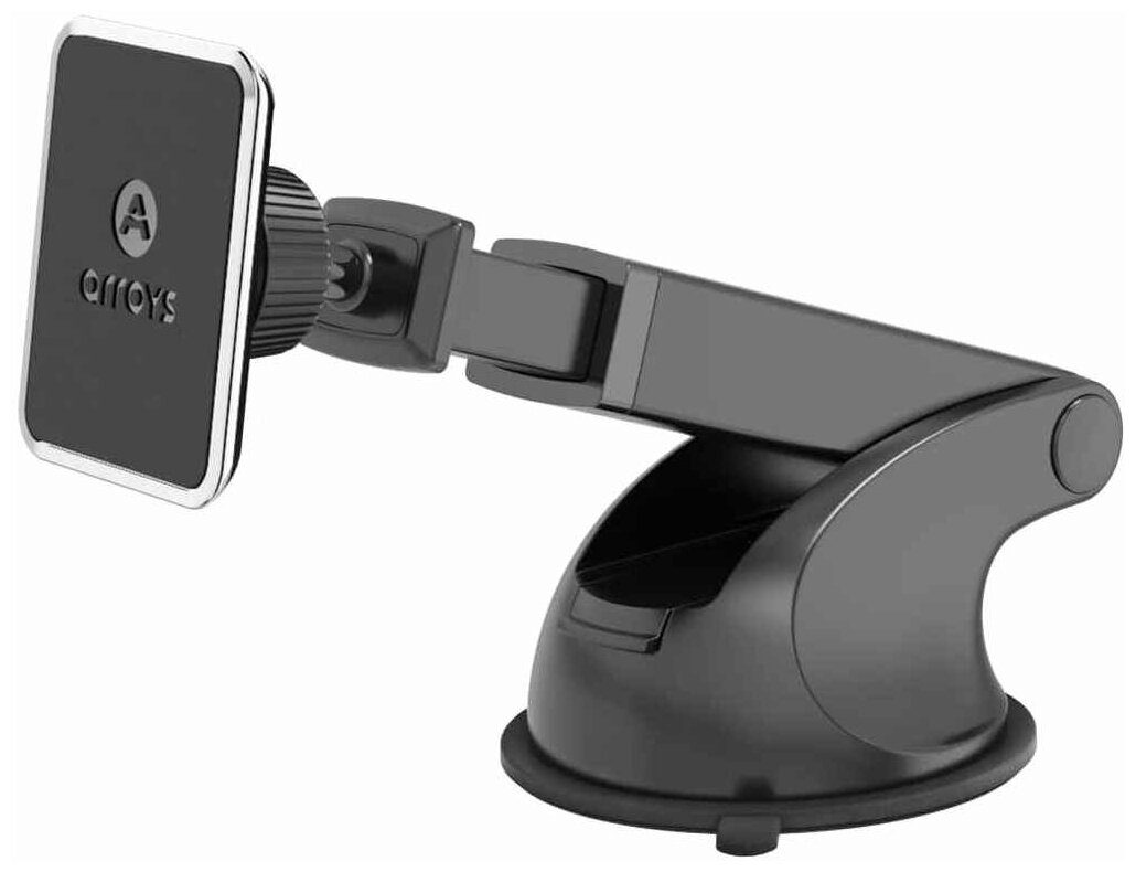 Автомобильный магнитный держатель для смартфона Arroys Dash-SM3 black