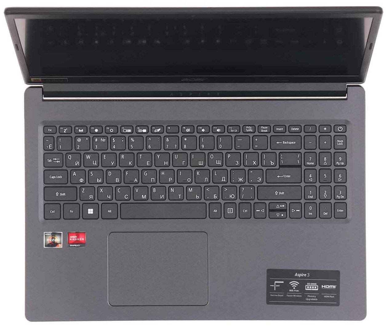 Ноутбук Acer Aspire 3 A315-23-R384 NXHVTER02R черный