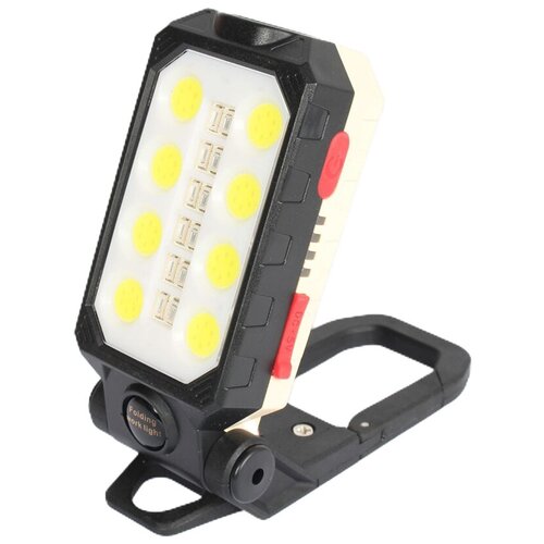 фото Фонарь светодиодный акб usb мультикрепеж 598a police