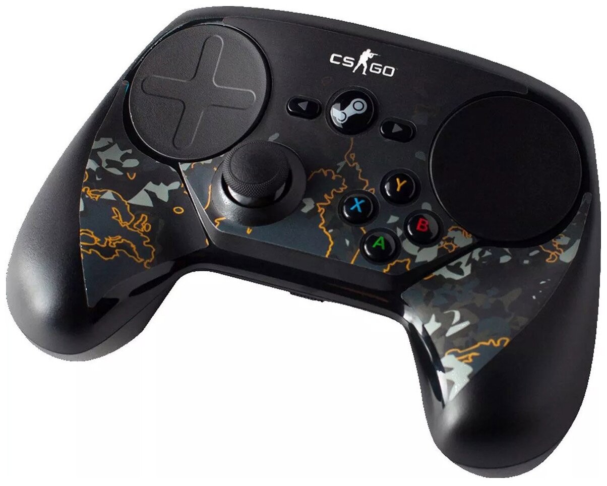 Комплект накладок CSGO Grey Camo для Steam Controller