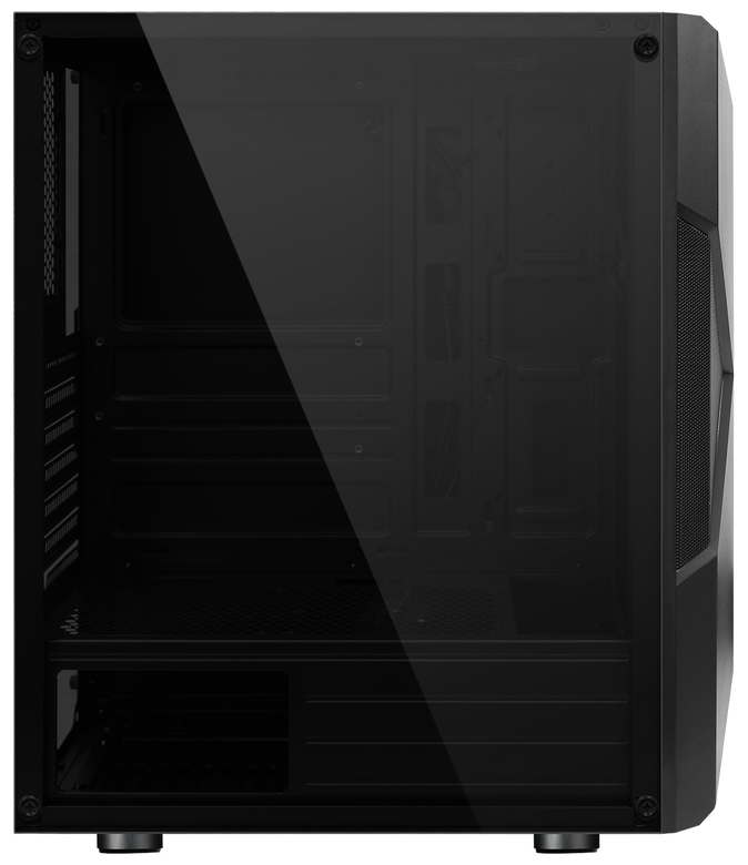 Корпус BoxIT 4709BB Midi-Tower  черный