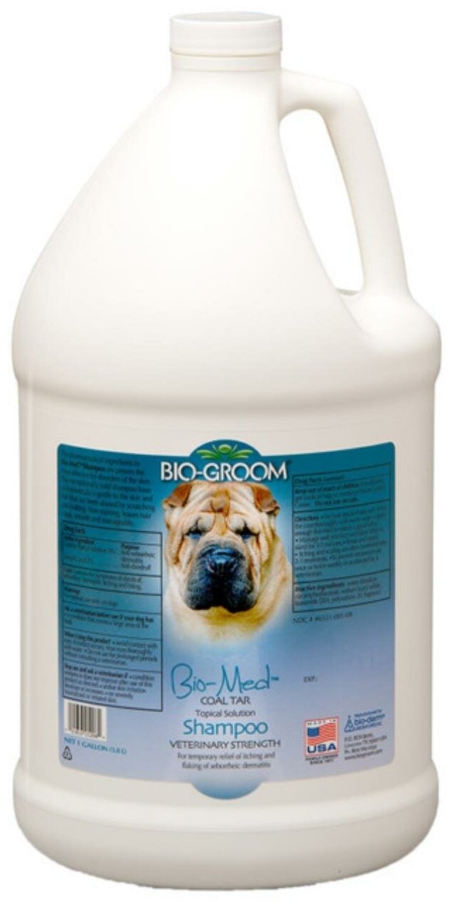 Bio-Med дегтярный шампунь для собак с проблемной кожей 3,8 л (Gallon) - фотография № 1