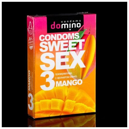 Презервативы Domino sweet seх mango,3 шт.