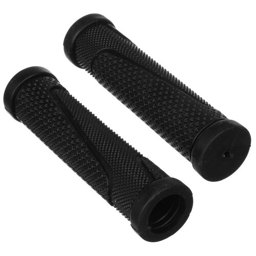 Грипсы на велосипедный руль Ручка руля велосипеда 125мм 2шт черные 354₽
