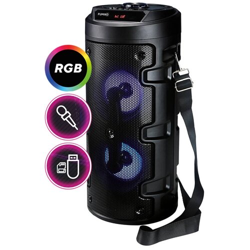 Портативная акустика FUMIKO DEKKER с микрофоном черная 338000₽