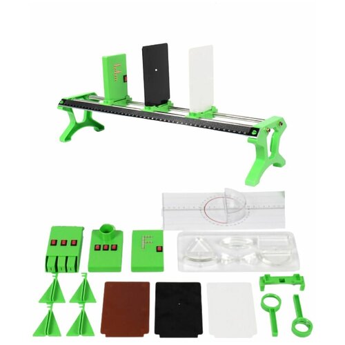 Набор призм для исследований и экспериментов по физической лаборатории (отражение/преломление света) (У)