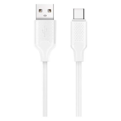 Комплект 3 штук, Кабель USB A - Type-C, HARPER, BCH-722, 2м, белый, H00003041 кабель harper bch 722 black