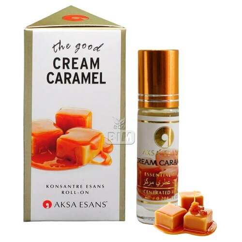 AKSA ESANS Cream Caramel масляные духи женские, 6 мл