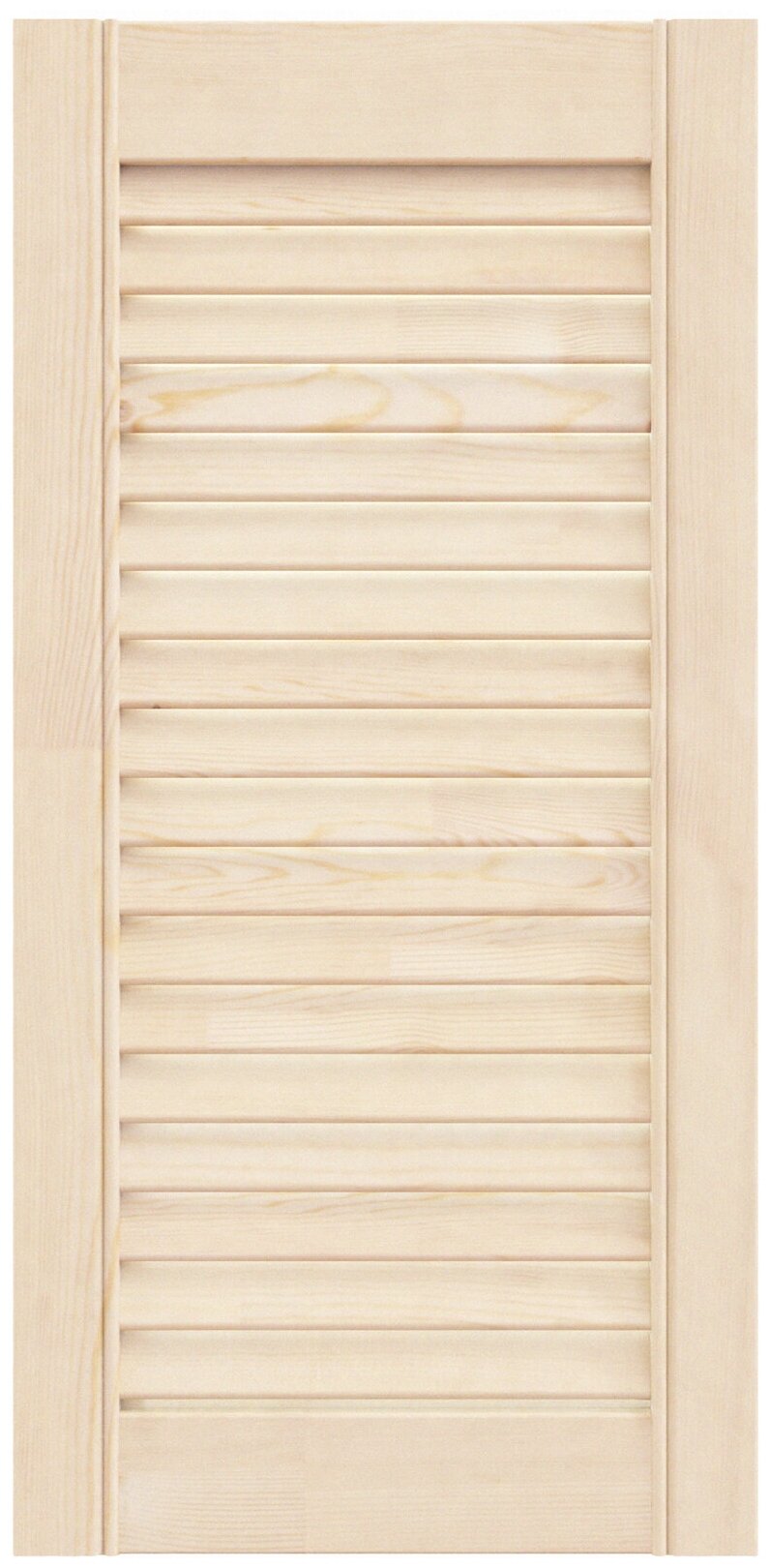 Дверь жалюзийная деревянная 294х605мм, сосна сорт Экстра / Дверца ...