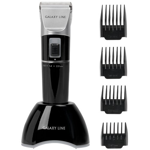 Машинка для стрижки Galaxy Line GL 4159 черный 12Вт насадок в компл4шт 192500₽
