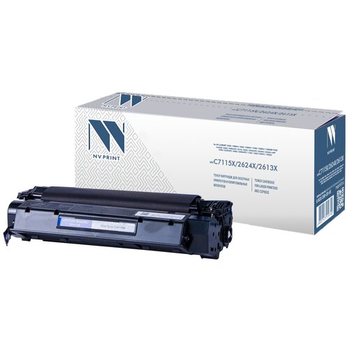 Картридж NV Print C7115X/2624X/2613X для HP, 3500 стр, черный картридж q2624x 24х для hp laserjet 1150