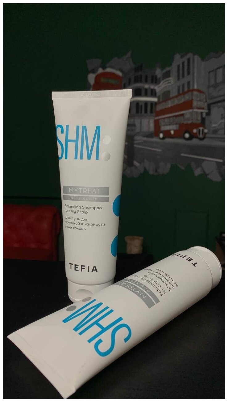 Tefia шампунь SHM MyTreat Balancing for Oily Scalp для склонной к жирности кожи головы, 250 мл