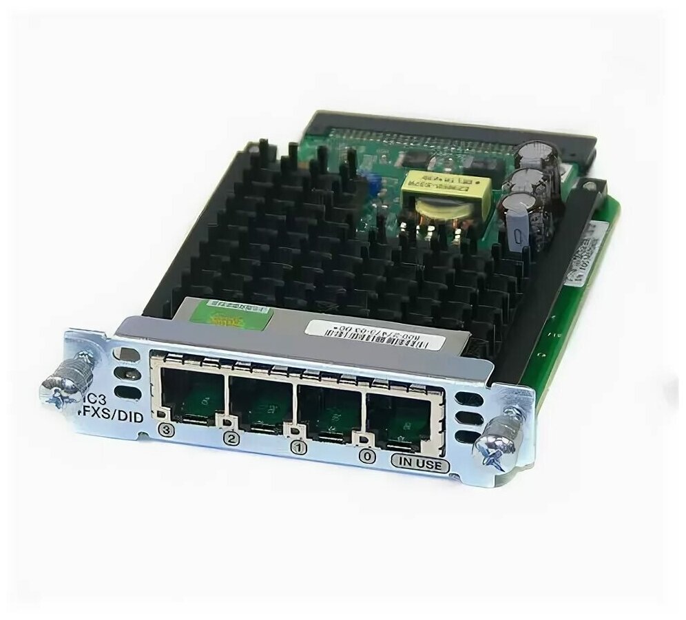 Модуль маршрутизатора Cisco VIC3-4FXS/DID