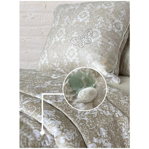 Одеяло 2-спальное шелкопряд 175 x 210 см