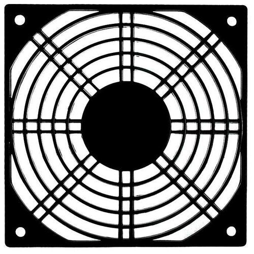 Решетка для вентилятора KPG-120 (120х120) RUICHI
