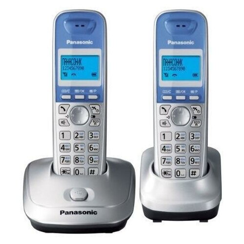 Радиотелефон Panasonic KX-TG2512 Серебристый