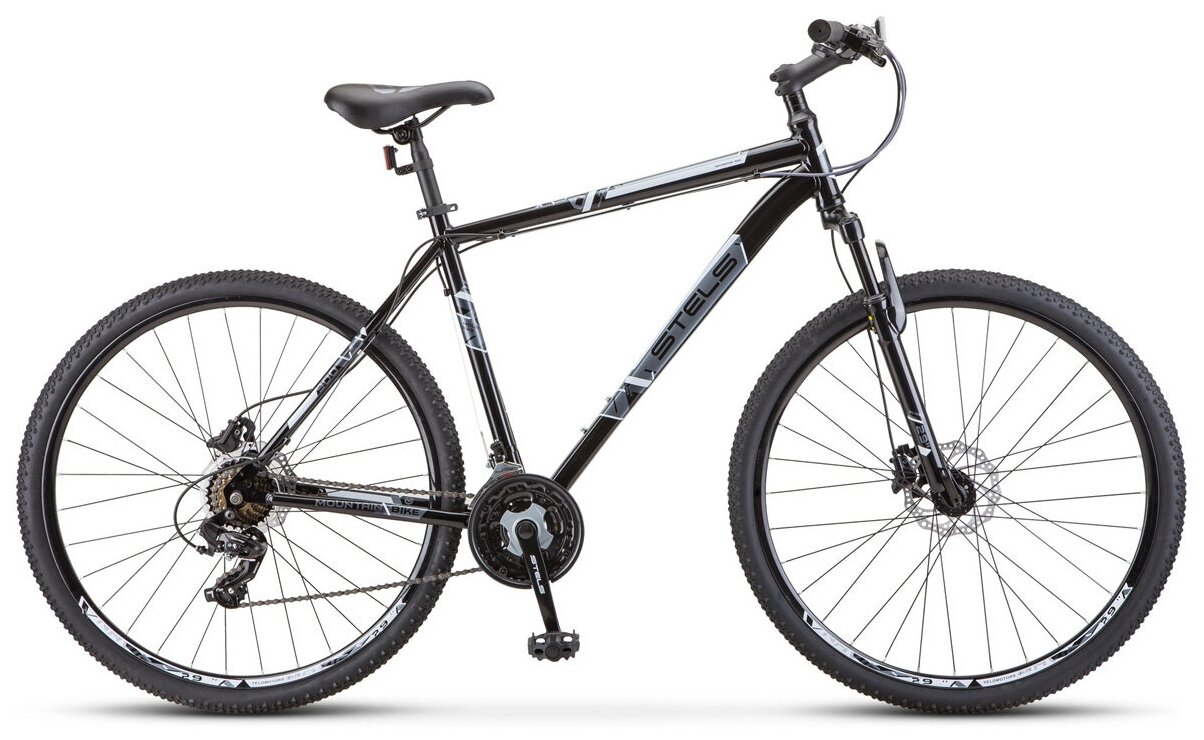 Горный (MTB) велосипед STELS Navigator 900 D 29" F020 (2021) рама 21" Чёрный/белый