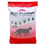 Наполнитель Органические волокна Финской сосны, комкующийся. ECO-Premium, голубой - изображение