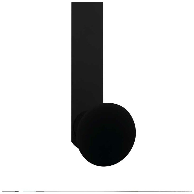 Крючок на дверь Spirella Ronda, черный - фото №6