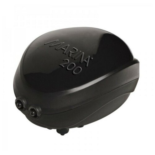 Компрессор для аквариума 125-225 л 290 л ч 4Вт Air pump 200 Hagen Marina 285000₽