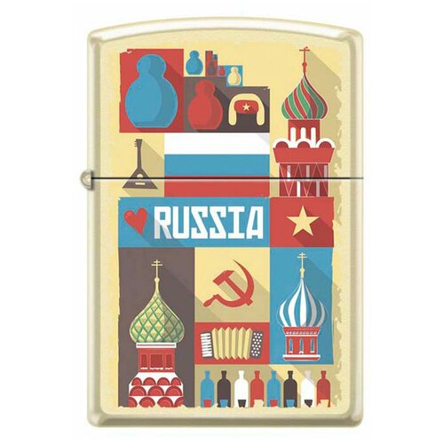 Зажигалка ZIPPO 216 Russian Postcard