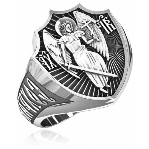 фото Кольцо даръ кольцо из серебра с молитвой "ангел-хранитель" (6478)