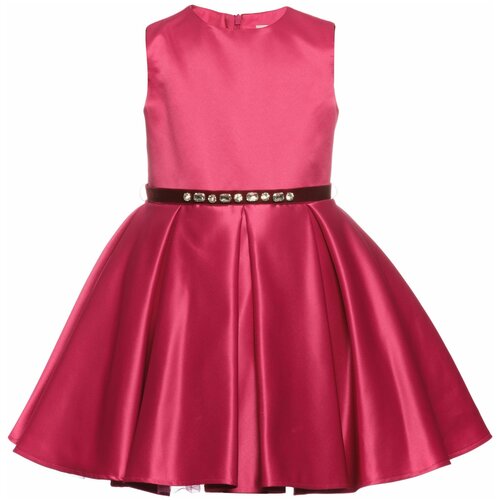 фото Платье-пачка андерсен, нарядное, однотонное, размер 122, розовый