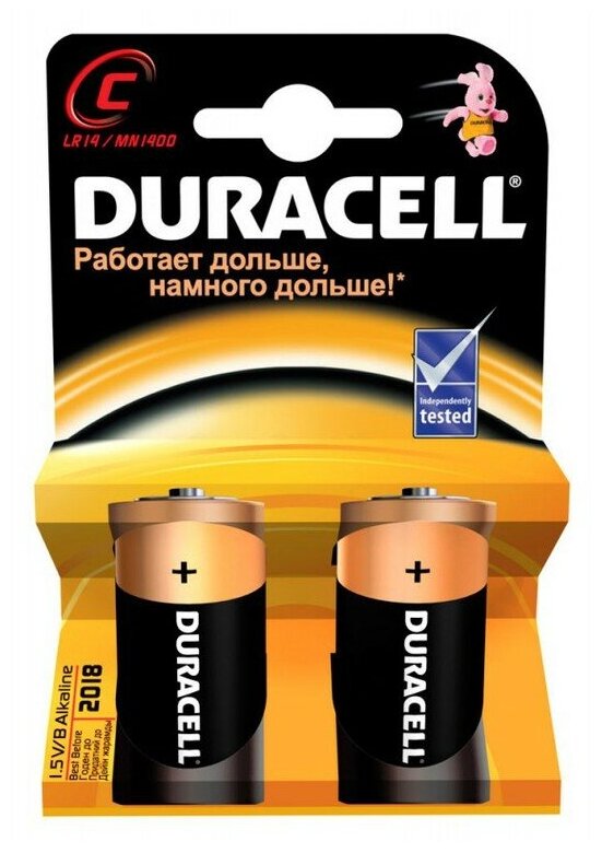  Duracell Basic C/LR14, в упаковке: 4 шт. —  в интернет .