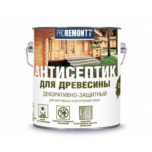 PROREMONT Тик 2,5 л антисептик для дерева