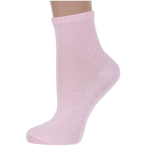 фото Женские носки хох, размер 23, розовый