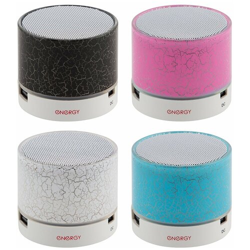 Колонка портативная Bluetooth с LED-подсветкой SA-01 342005 Energy Артикул 4100013229 43100₽