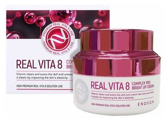 Enough Витаминный крем с экстрактом облепихи Real Vita 8 Complex Pro Bright Up Cream