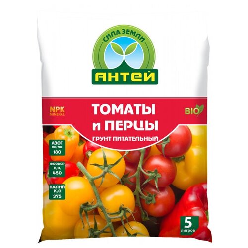 Грунт для Томатов и перца 5 л Антей