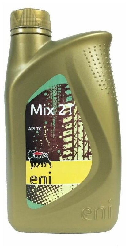 Моторное масло Eni MIX 2T, API TC Минеральное для двухтактных двигателей 1 л