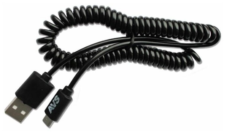Кабель AVS micro USB 2 м MR-32 витой AVS A78608S | цена за 1 шт