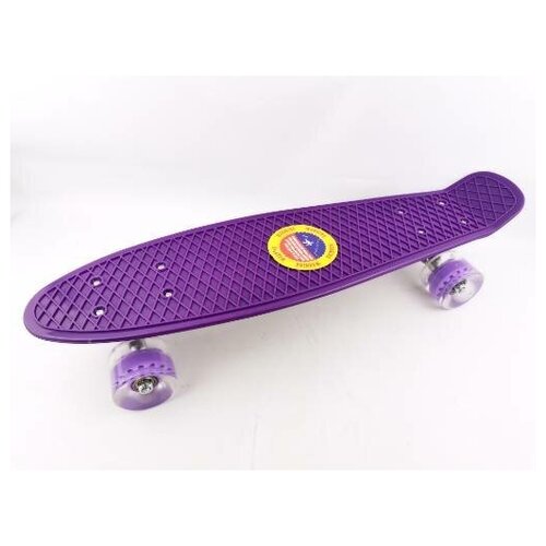фото Скейтборд фиолетовый "импортные товары"(игрушки)