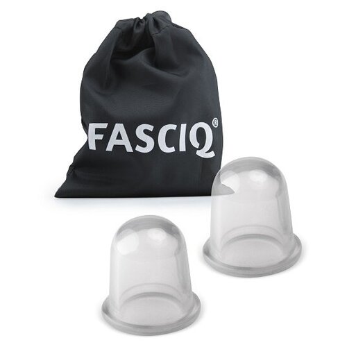 Набор из 2 силиконовых банок для массажа FASCIQ 2xCup Small