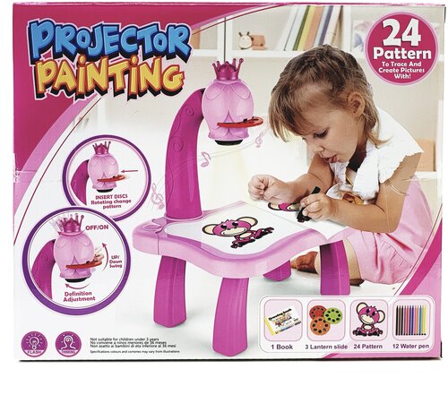 Детский проектор для рисования со столиком 