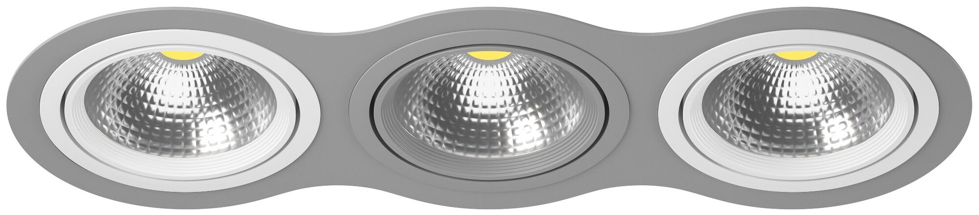 Точечный светильник встроенный серый Lightstar Intero 111 i939060906