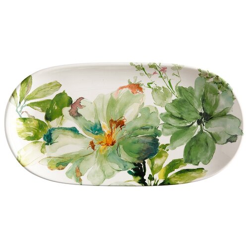 Блюдо сервировочное, овальное, Botanical, 33х17 см, CD696-DR0260