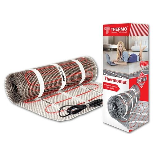 Теплый пол нагревательный мат Thermo Thermomat 7 кв. м 130 (890) Вт thermo нагревательный мат теплый пол thermomat tvk 130 lp 1м2