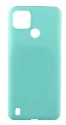 Чехол-накладка LuxCase Protective Case TPU 1.1 мм для Realme C21y Бирюзовый