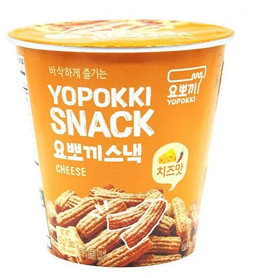 Рисовые снеки Yopokki со вкусом сыра, 50 г