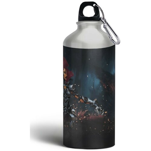 фото Бутылка спортивная,туристическая фляга, 500мл с карабином darksiders 3 - 1 brutbottle