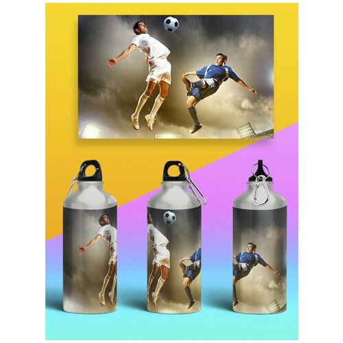 фото Бутылка спортивная, туристическая фляга, 500мл спорт футбол - 36 brutbottle