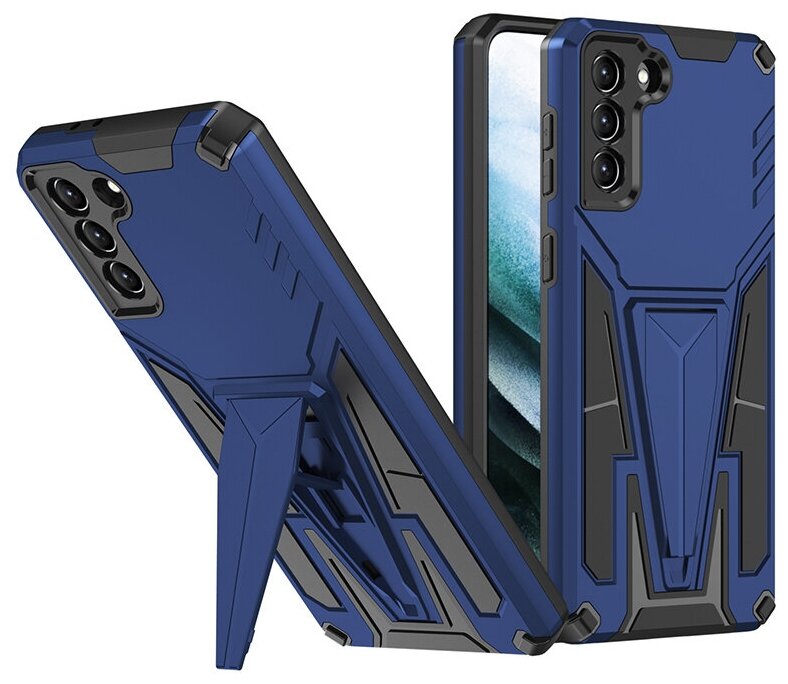 Чехол Rack Case для Samsung Galaxy S21 синий