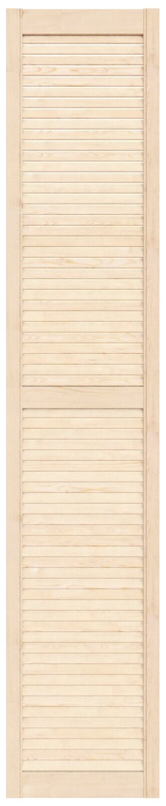 Дверь жалюзийная деревянная 394х2013мм сосна сорт Экстра