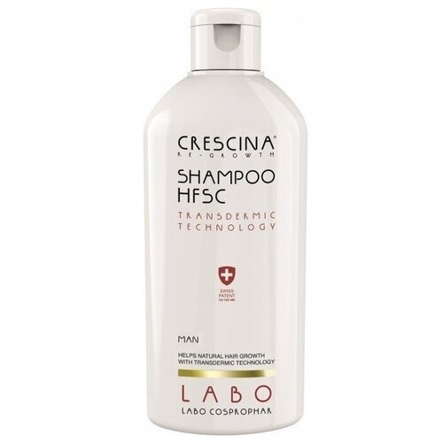 Crescina Шампунь Transdermic HFSC Shampoo для Мужчин, 200 мл